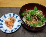 豚キノコ丼ぶり作り方10写真