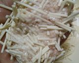 冷や麦を衣に使って油で揚げてみました♪作り方4写真