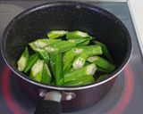 おくらのアジアンサラダ♪作り方1写真