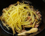 ベーコンときのこの和風パスタ作り方4写真
