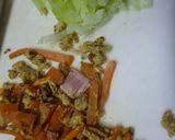 リメイク・にんじんしりしり入り炒飯作り方1写真