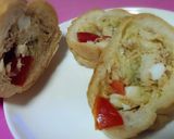 ♡♡たっぷり野菜とツナのバゲット♡♡作り方12写真