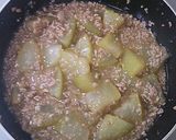 ご飯にピッタリ！ひき肉と冬瓜の甘辛煮♪作り方7写真