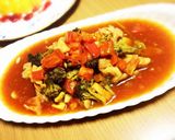 簡単☆トマトとチキンのマリネ作り方6写真