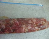 オッサンの竜田揚げ風マヨガリ豚丼作り方1写真