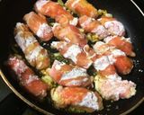 節約☆ボリューム☆豚肉豆腐ロール作り方4写真