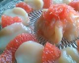 水塩で！帆立とグレープフルーツの和え物作り方4写真