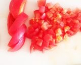 お手軽！ベーコンのトマトソースパスタ作り方1写真