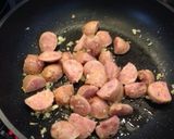 サルシッチャとパングラタットのパスタ作り方7写真
