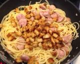 サルシッチャとパングラタットのパスタ作り方9写真