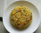 我が家の新メニュー。カレーチャーハン♪作り方8写真