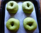 抹茶ベーグル♪作り方5写真