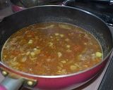 次男の朝食～ねぎたんスープカレー作り方3写真