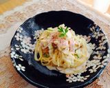 塩レモン使って☆チーズクリームパスタ作り方9写真