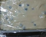 レンジで簡単！ブルーベリーのチーズケーキ作り方5写真