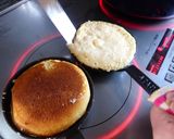 ストウブミニフライパンでパンケーキ作り方7写真