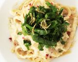 ダイエット♪豆腐と味噌でクリームパスタ風作り方8写真
