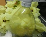 簡単　花オクラ　綺麗　便利な保存作り方1写真