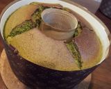 ふわふわ♪抹茶小豆シフォンケーキ☆作り方13写真