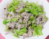 海老タルタルマヨ焼き＆キャベツナ雑穀ご飯作り方3写真