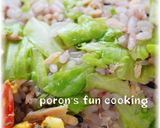 海老タルタルマヨ焼き＆キャベツナ雑穀ご飯作り方10写真