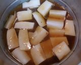 長いもの甘辛醤油煮作り方2写真