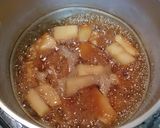 長いもの甘辛醤油煮作り方3写真
