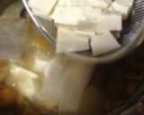 ナメコと豆腐の味噌汁〜(o˘◡˘o)作り方13写真