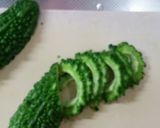 ゴーヤと茄子のグリーンカレー!!作り方3写真
