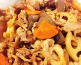 豚肉の具だくさんキンピラ!作り方6写真