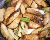 簡単、さばと長ネギの味噌焼き作り方2写真