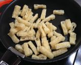 油揚げとツナの冷たいうどん作り方1写真