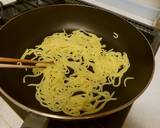 蒟蒻麺でひじき煮のリメイク焼きそば風～作り方3写真