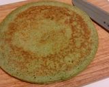 グリーン パンケーキ サンドイッチ作り方8写真
