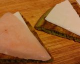 グリーン パンケーキ サンドイッチ作り方10写真