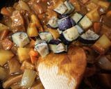 氷見の麩で夏野菜カレ～作り方10写真