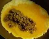 母の味☆メインおかずにひき肉入りオムレツ作り方2写真