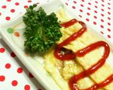 母の味☆メインおかずにひき肉入りオムレツ作り方3写真