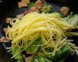 ベーコンとキャベツの和風パスタ作り方6写真