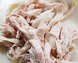 時短！ささみと梅肉の冷製パスタ風うどん！作り方8写真