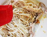 時短！ささみと梅肉の冷製パスタ風うどん！作り方9写真
