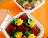 炊飯器で簡単☆カレーすし飯の鰻弁当作り方8写真
