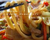 和風カレー焼きうどん作り方2写真