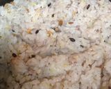 ねぎ塩牛タン☆香ばし麦とろ丼作り方3写真