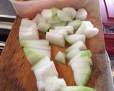 カモリと厚揚げの味噌汁〜(o˘◡˘o)♡作り方2写真