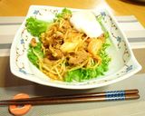 もやしたっぷり！ヘルシー豚キムチ丼作り方5写真