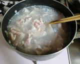 超簡単！豚コマ肉の冷しゃぶ風作り方4写真