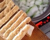 カモリと厚揚げの味噌汁〜(o˘◡˘o)♡作り方10写真