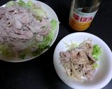 超簡単！豚コマ肉の冷しゃぶ風作り方8写真