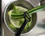 前日のヤンニョムチキンがチャーハンに！作り方4写真